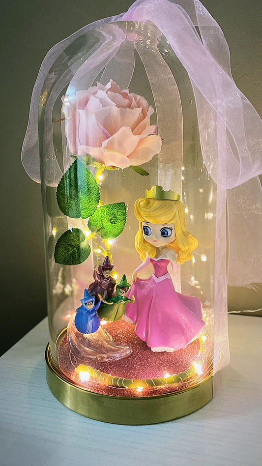 Cúpula Bella Durmiente y hadas madrinas